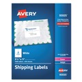  | Avery 95935 Inkjet/Laser Printer 3.5 in. x 5 in. Shipping Label Bulk Packs - White (4/Sheet 250-Sheet/Box) image number 0