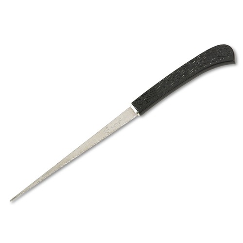  | Westcott 29380 8 in. Serrated Blade Hand Letter Opener - Black image number 0