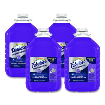 Fabuloso 128 oz Professional All-Purpose Cleaner - Lavender Scent (4/Carton)