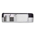 Paper & Dispensers | San Jamar R6500TBK 12 in. to 13 in. Roll 22 in. x 5.88 in. x 16.5 in. Quantum JBT Classic Dispenser - Transparent Black Pearl image number 2