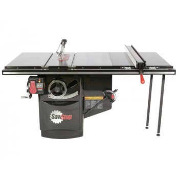 TABLE SAWS | SawStop ICS53480-36 480V 3-Phase 5 HP Industrial Cabinet Saw with 36 in. Industrial T-Glide Fence System