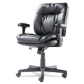 Office Jansan | OIF OIFST4819 16.93 in. - 20.67 in. Seat Height Executive Swivel/Tilt Chair Supports Up to 250 lbs. - Black image number 2