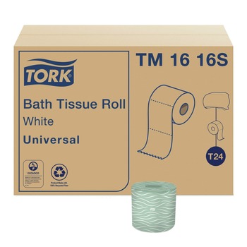 Tork 2-Ply Septic Safe Universal Bath Tissue - White (96/Carton)