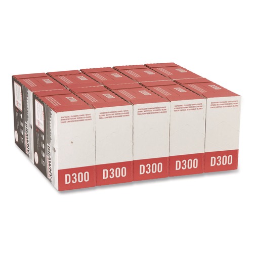 Paper Towels and Napkins | Georgia-Pacific 20075 9.25 in. x 16 in. 1-Ply Tall Dispenser All-Purpose DRC Wipers - Unscented, White (110/Box, 10-Boxes/Carton) image number 0