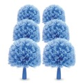 Dusters | Gritt Commercial GRI1036PK 8 in. Length Cobweb/Corner Duster Brush - Blue (6/Pack) image number 0