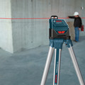 Laser Levels | Factory Reconditioned Bosch GLL150ECK-RT Self-Leveling 360-Degree Exterior Laser with LD3 Detector image number 5