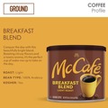 Coffee | McCafe 5000358235 30 oz Ground Coffee - Breakfast Blend (6/Carton) image number 3