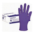 Disposable Gloves | Ansell 55082 6 mil Thick 9.5 in. Long Powder-Free PURPLE NITRILE Exam Gloves - Medium, Purple (100/Box) image number 0