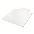 Office Jansan | Deflecto CM11112COM Economat 36 in. x 48 in. Occasional Use Lipped Chair Mat Roll For Low Pile Carpet - Clear image number 0