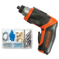 Electric Screwdrivers | Black & Decker BDCS40BI 4V MAX Li-Ion Pivoting Screwdriver image number 0