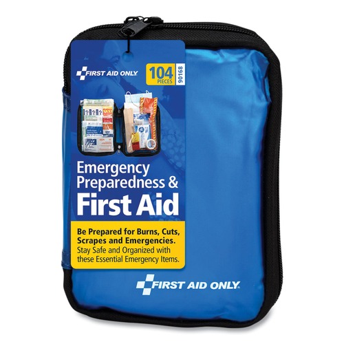 First Aid | PhysiciansCare by First Aid Only 90168 Soft Fabric Case Soft-Sided First Aid and Emergency (104-Pieces/Kit) image number 0