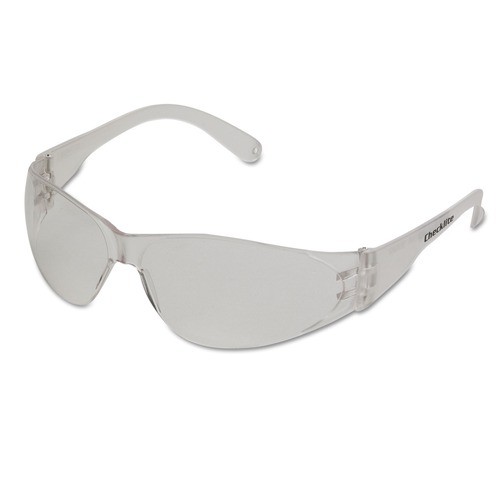 Eye Protection | MCR Safety CL110 Checklite Scratch-Resistant Safety Glasses - Clear Lens (12/Box) image number 0