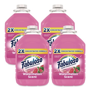 Fabuloso 128 oz Multi-Use Cleaner - Watermelon Scent (4/Carton)