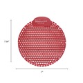 Cleaning & Janitorial Supplies | Fresh Products S7-F-005I030M-82-AAA10-00 Slant7 with Terminator Urinal Screen - Evergreen Scent Red (5/Box) image number 1