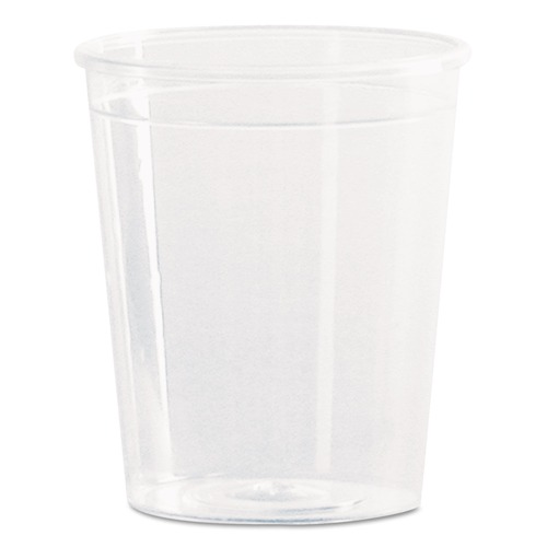  | WNA WNA P20 Comet Plastic Portion/shot Glass, 2 Oz., Clear (50/Pack) image number 0