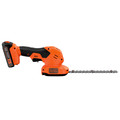 Hedge Trimmers | Black & Decker BCSS820C1 20V MAX Lithium-Ion 3/8 in. Cordless Shear Shrubber Kit (1.5 Ah) image number 3