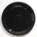 Food Service | WNA WNA A516PBL 16 in. Diameter Caterline Casuals Thermoformed Plastic Platters - Black (25/Carton) image number 0