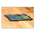 Office Jansan | Zebra 55410 0.7 mm HB (#2) Z-Grip Plus Mechanical Pencil - Black Lead, Assorted Barrel Colors (1 Dozen) image number 2