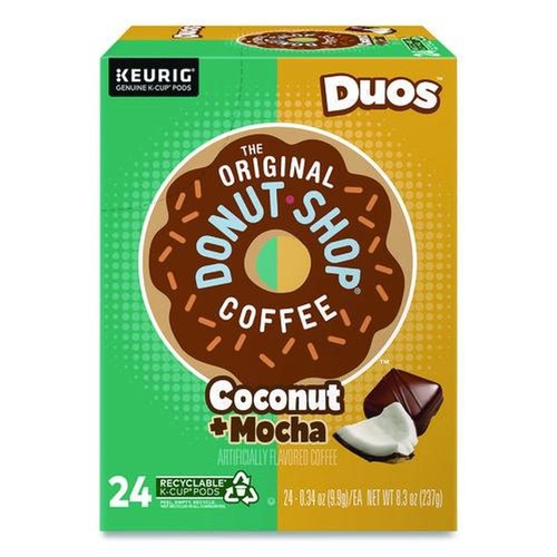 Office Jansan | The Original Donut Shop 5000361500 K-Cups - Coconut Mocha (24/Box) image number 0