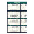 Office Jansan | House of Doolittle 391 24 in. x 37 in. 12-Month (Jul 2025-Jun 2026), 12-Month (Jan-Dec 2026) Business/Academic Recycled Wall Calendar image number 2