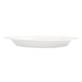 Food Service | Plastifar 12040 9 in. Diameter Poly Bag Plate Foam Dinnerware - White (500/Pack) image number 1