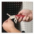 Knives | GreatNeck 12614 1.25 in. Blade 3.5 in. Aluminum Handle Quick Change Lock Back Utility Knife - Red image number 7