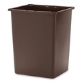 Trash & Waste Bins | Rubbermaid Commercial FG256B00BRN 56 gal. Plastic Glutton Container - Brown image number 0