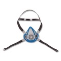 Respirators | MSA 815692 Advantage 200 LS Respirator with 2-Piece Neckstrap - Medium, Blue image number 2