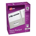 Office Jansan | Avery 47990 11 in. x 8.5 in. 40 Sheet Capacity 2-Pocket Folder - Gray (25/Box) image number 0
