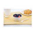 Food Trays, Containers, and Lids | Dart 8SJ20 8 oz. Extra Squat Foam Container - White (50 Packs/Carton) image number 5