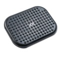 Office Jansan | Rubbermaid Commercial FG4653 18.13 in. x 14.25 in. x 4.13 in. to 6.63 in. Height Adjusting Tilting Footrest - Charcoal image number 0