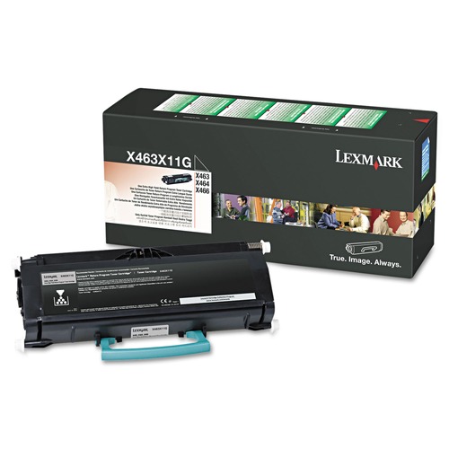 Ink & Toner | Lexmark X463X11G 15000 Page-Yield Return Program Toner - Black image number 0