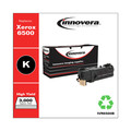 Ink & Toner | Innovera IVR6500B 3000 Page-Yield, Replacement for Xerox 6500 (106R01597), Remanufactured High-Yield Toner - Black image number 2