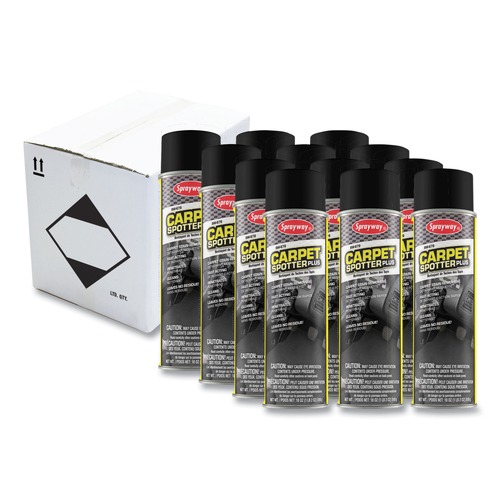 Office Jansan | Sprayway SW676 18 oz. Aerosol Spray Carpet Spotter Plus - Butyl Scent (12/Carton) image number 0