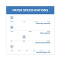 Office Jansan | Hammermill 10336-6 Colors 20 lbs. 8.5 in. x 11 in. Print Paper - Green (500/Ream) image number 2