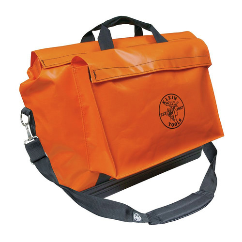 Cases and Bags | Klein Tools 5181ORA Vinyl Tool Equipment Bag - Large, Orange image number 0