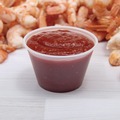 Cups and Lids | Dart P400N 4 oz. Polystyrene Portion Cups - Translucent (2500/Carton) image number 4