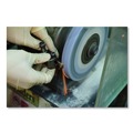 Disposable Gloves | SemperGuard INDPS103 Latex Powdered Gloves - Medium Cream (100/Box) image number 3