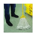 Cleaning & Janitorial Supplies | Boardwalk BWK4024CCT Pro Loop Web/Tailband Cotton Wet Mop Head (12/Carton) image number 3