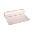 Trash & Waste Bins | Boardwalk Z6037XNKR01 30 in. x 37 in. 30 Gallon 16 mic High Density Industrial Coreless Roll Can Liners - Natural (500/Carton) image number 1