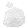 Trash Bags | Inteplast Group EC2424N 24 in. x 24 in. 5 mic 10 Gallon High-Density Commercial Can Liners - Natural (1000/Carton) image number 3