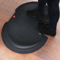 Office Jansan | Floortex FCA5XBK2535 AFS-TEX 5000 26 in. x 36 in. Anti-Fatigue Bespoke Mat - Midnight Black image number 6