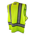 Safety Vests | Dewalt DSV421-XL/3X Class 2 Adjustable Breakaway Mesh Vest - Green - Size XL-3X image number 1