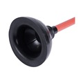 Office Jansan | Boardwalk 528188 18 in. Plastic Handle 5.63 in. dia. Toilet Plunger - Red/Black (6/Carton) image number 2