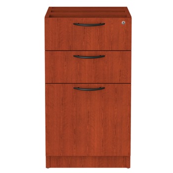 Alera Valencia Series 15.63 in. x 20.5 in. x 28.5 in. Box/File Full Pedestal - Mahogany
