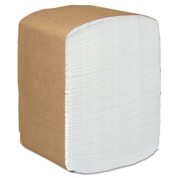 Scott 12 in. x 17 in. 1-Ply Full-Fold Dispenser Napkins - White (6000/Carton)