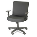 Office Jansan | Alera ALECP210 17.5 in. to 21 in. Seat Height XL Series Big/Tall Mid-Back Task Chair Supports Up to 500 lbs. - Black image number 1