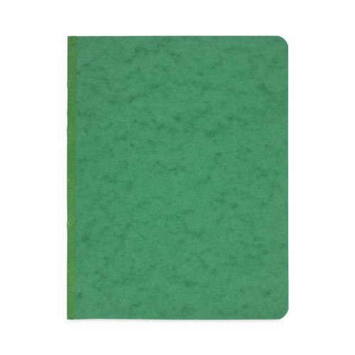 Office Jansan | ACCO A7025976A 8.5 in. x 11 in. 3 in. Capacity Two-Piece Prong Fastener Pressboard Report Cover with Tyvek Reinforced Hinge - Dark Green image number 0