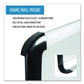 White Boards | MasterVision MVI050201 Gold Ultra 48 in. x 36 in. Aluminum Frame Magnetic Dry Erase Board - White/Black image number 7