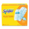 Office Jansan | Swiffer 99036BX Fiber Bristle Duster Refill - Light Blue (18/Box) image number 0